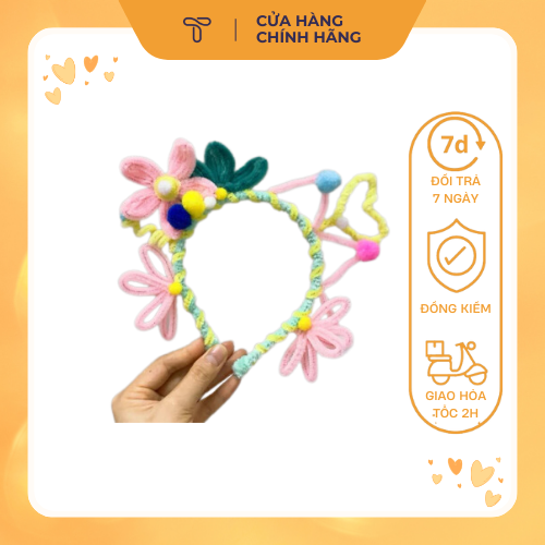 Phụ kiện cài tóc bằng kẽm nhung THETIS STORE.png