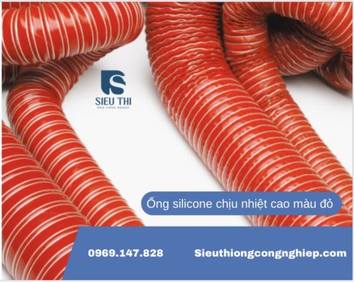 Ống silicone chịu nhiệt cao màu đỏ.jpg