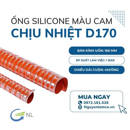 Ống silicone màu cam chịu nhiệt D170.jpg