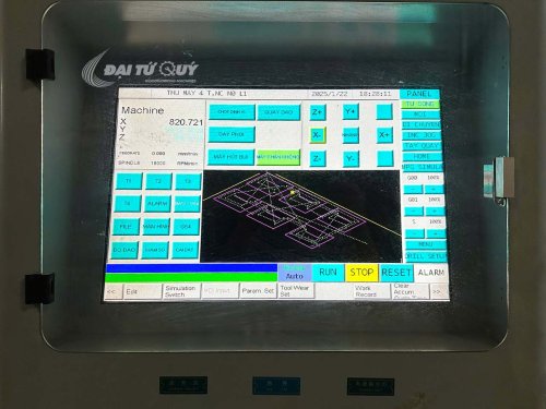 Thanh lý máy cnc 4 đầu LB-M4 đã qua sử dụng giá rẻ tại quận 12 TPHCM