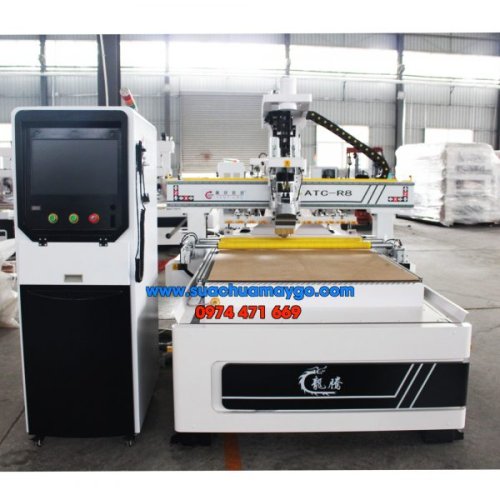 Đơn vị cung cấp máy CNC router 1 đầu thay dao tự động ATC-R8 giá tốt Liên hệ: 0974 471 669