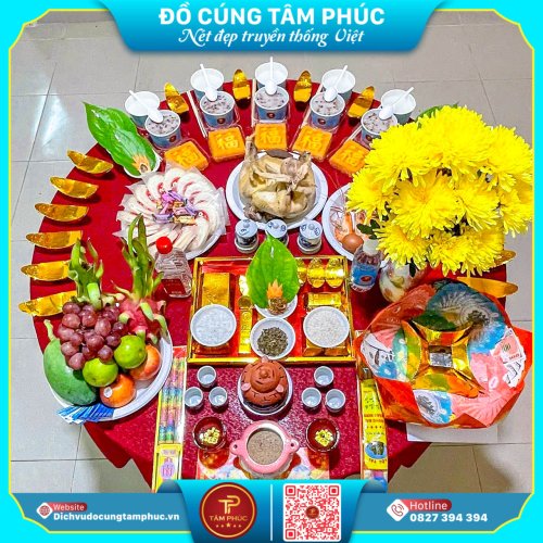 Xông trầm, Mâm cúng nhập trạch (2).jpg