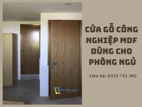 Cửa Gỗ Công Nghiệp MDF Dùng Cho Phòng Ngủ.png